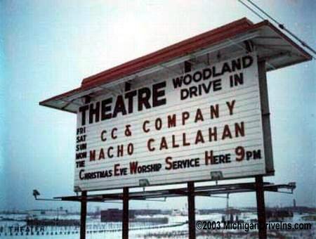 Woodland Drive-In Theatre - Woodland Drive-In Church Dec 1970 Courtesy Pastor Verbrugge (newer photo)
